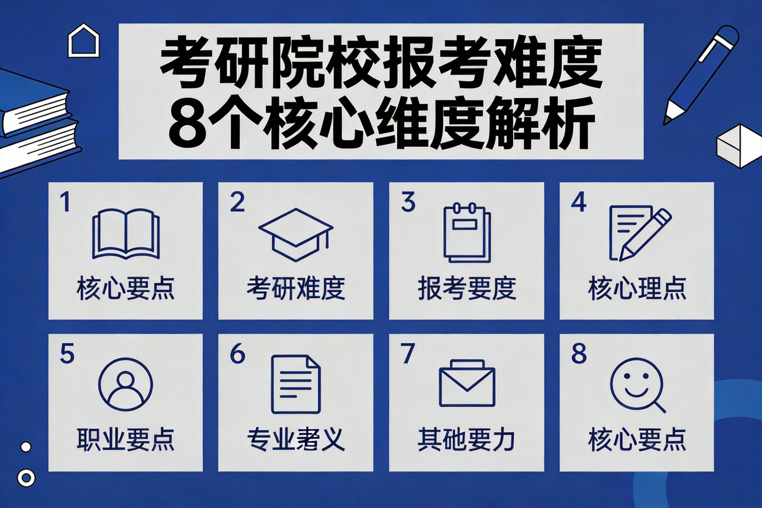 考研择校 | 8招轻松get目标院校好不好考