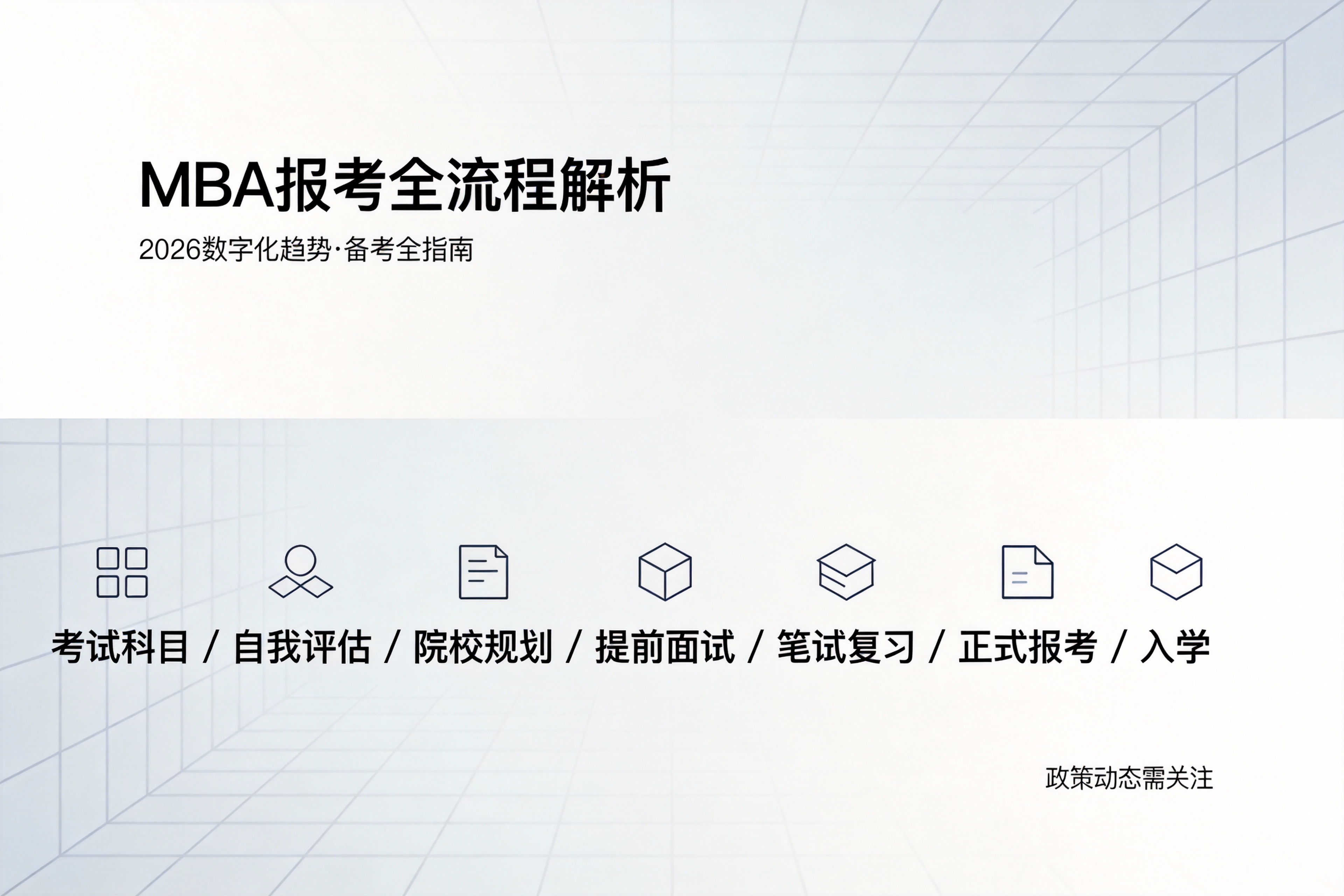 2026年MBA报考全流程解析：从规划到入学的权威指南