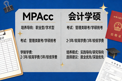 MPAcc（会计硕士） vs 会计学硕：想进四大、名企财务部该如何选？