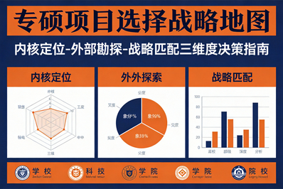 关键决策指南——选择专硕院校与专业的“战略地图”模型