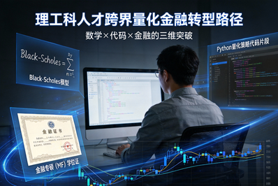 理工科转金融专硕:量化金融与金融科技的交叉优势