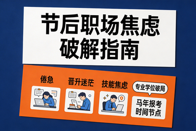 超长春节收官｜节后3大职场焦虑，专业学位如何破局？