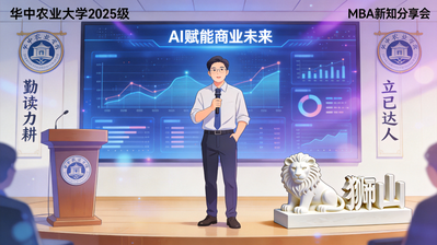 薪火相传，分享共进｜华中农业大学MBA2025级新知分享会启幕